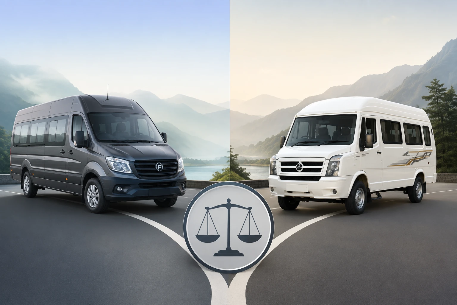 Force Urbania vs Tempo Traveller: Which One Is Better for Group Travel?