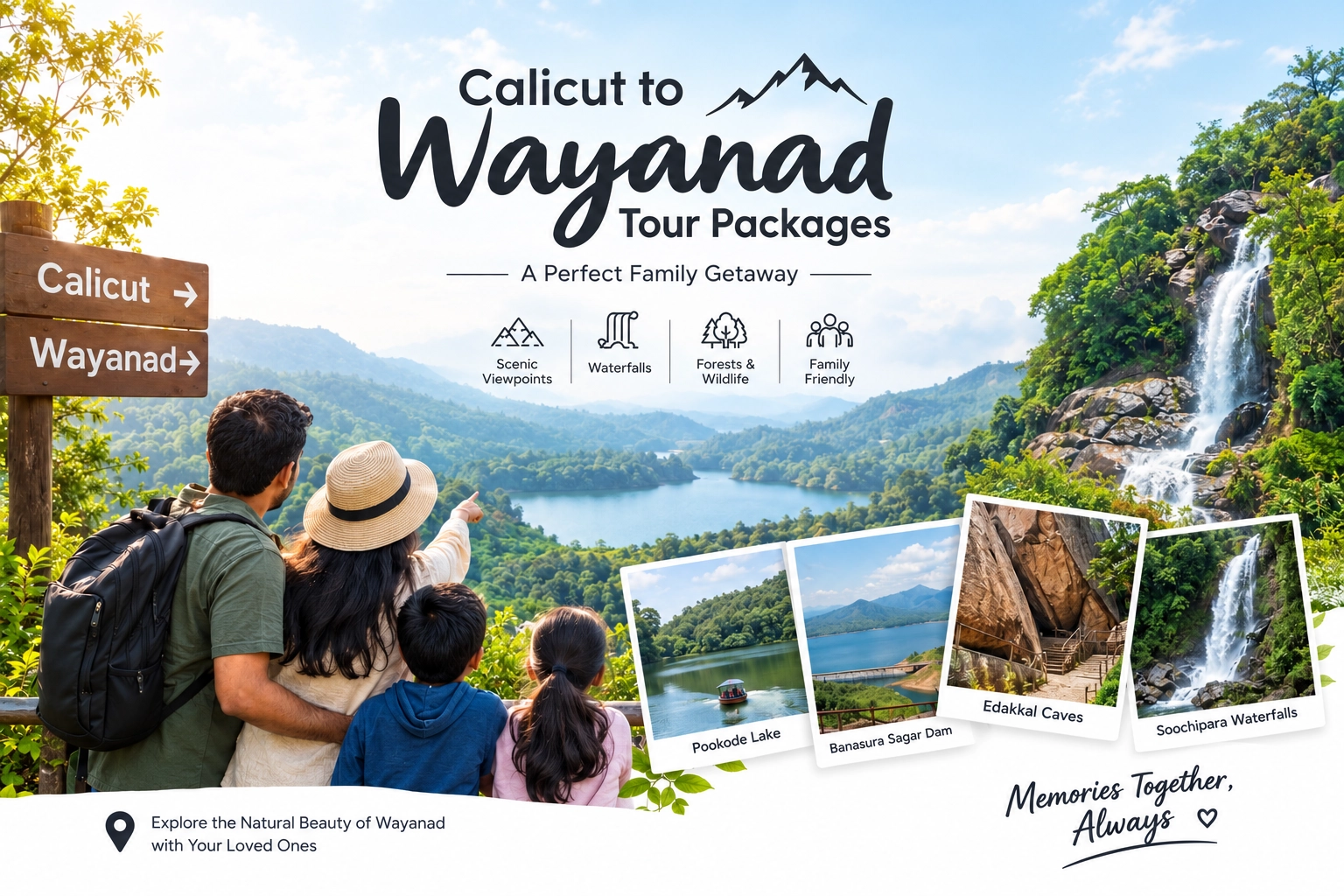 Calicut to Wayanad Tour Packages: A Complete Travel Guide for Families