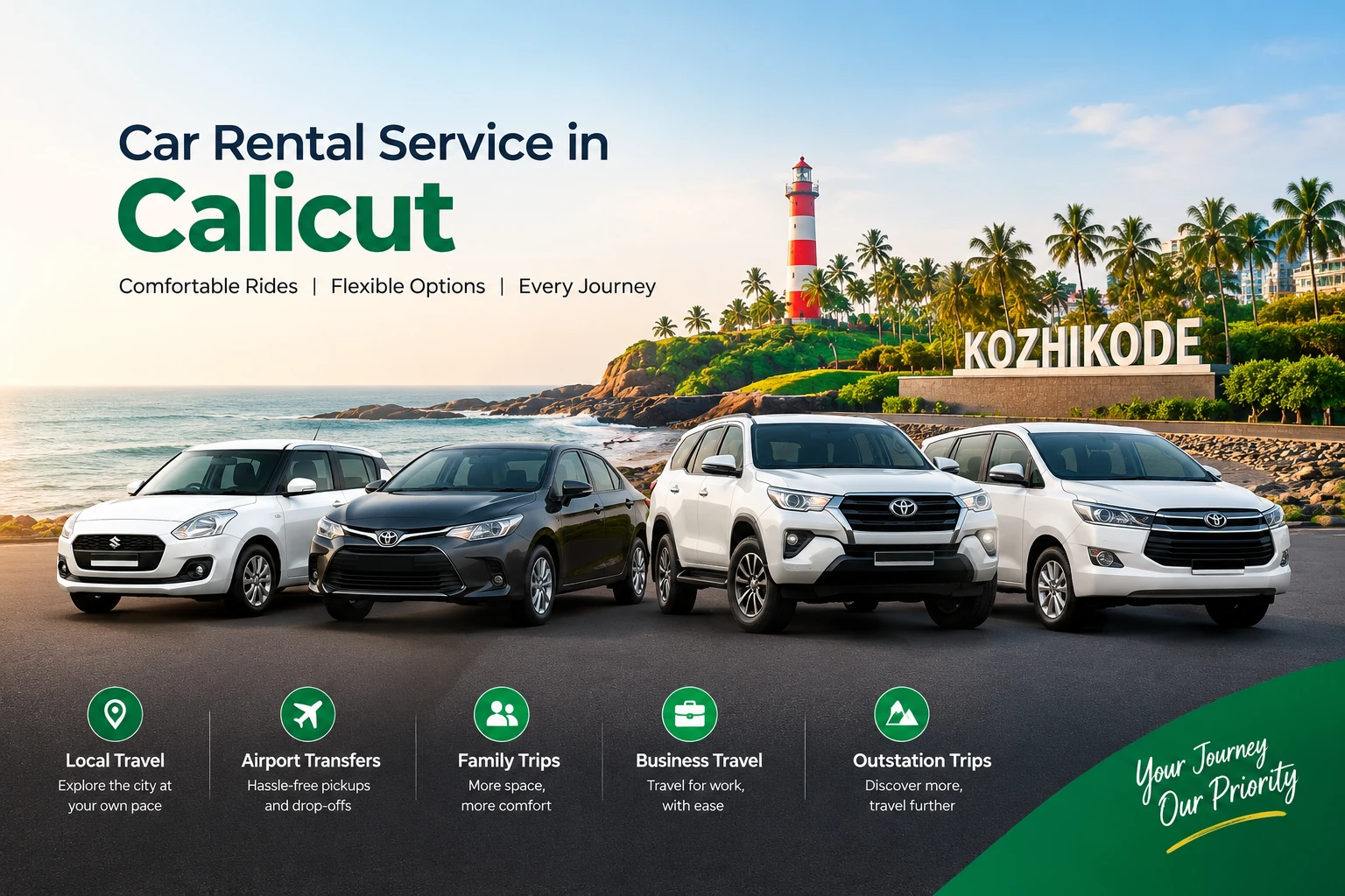 Car Rental Service in Calicut | Affordable & Reliable Travel
